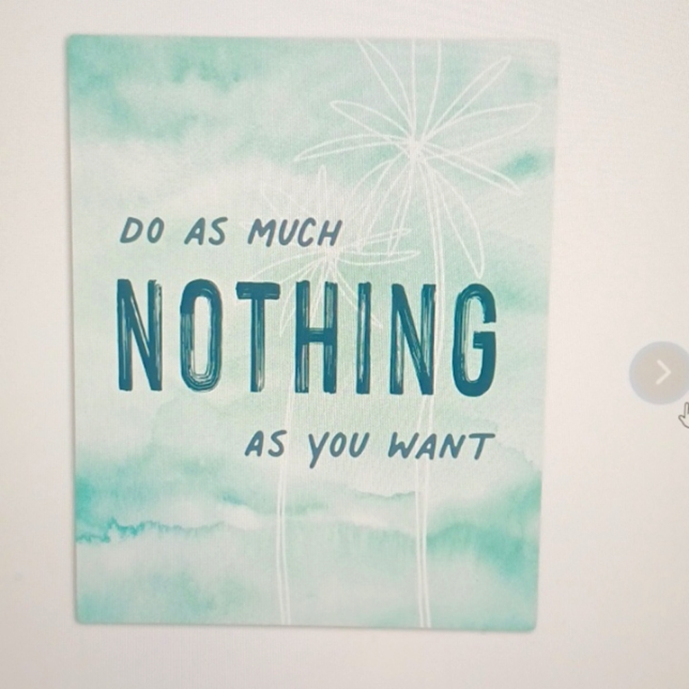 NWT 120 Piece Inspirational Jigsaw Puzzle - DO AS MUCH NOTHING AS YOU WANT